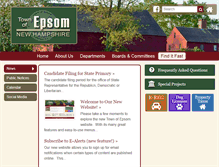 Tablet Screenshot of epsomnh.org